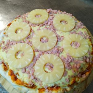 Pizzeta Hawaiana